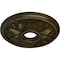 Ekena Millwork Edinburgh Ceiling Medallion (Fits Canopies up to 5 1/8"), 18 1/8"OD x 3 1/2"ID x 2 3/4"P, Green Gold CM18ED1GGS - alternate 2